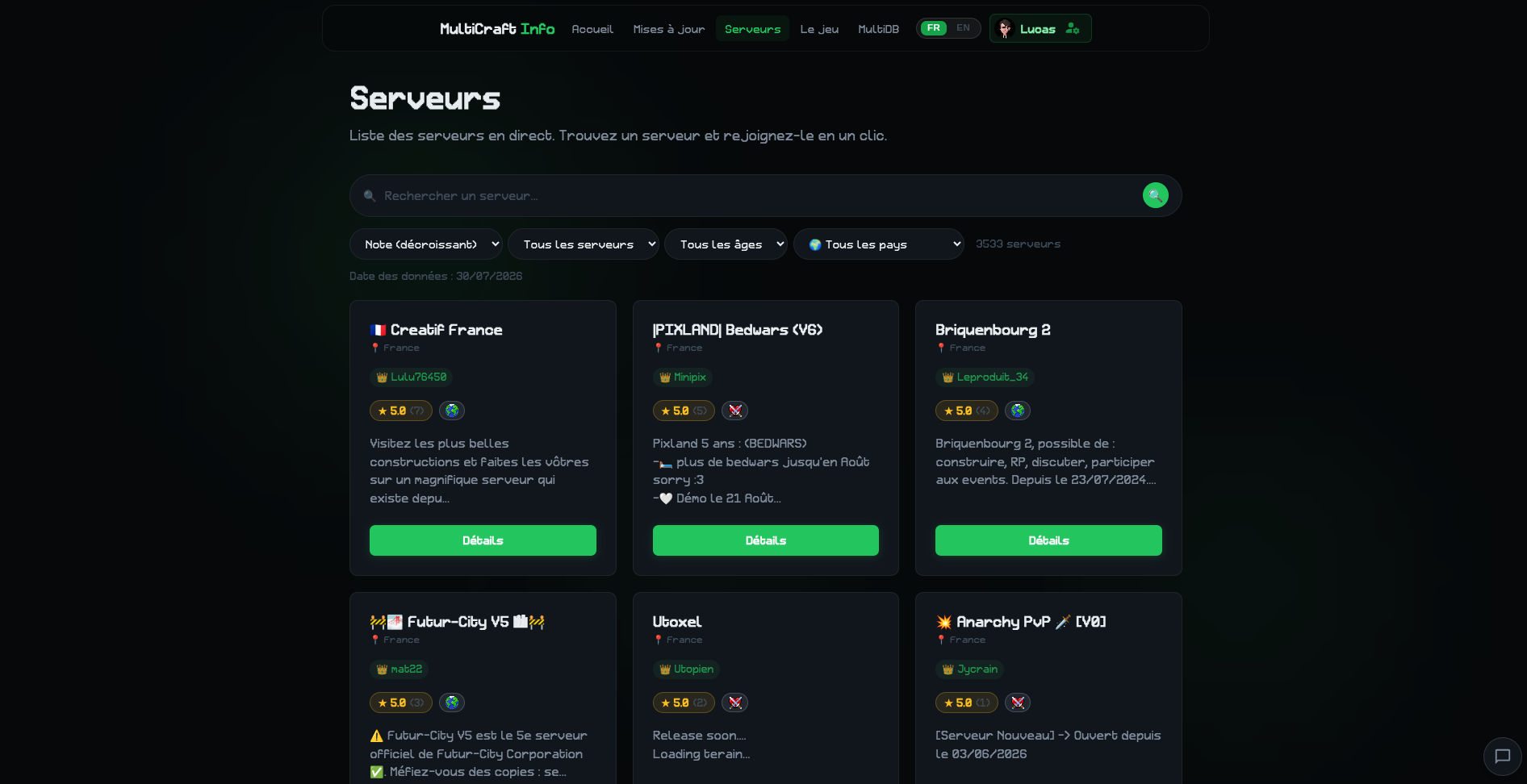 MultiCraft Info